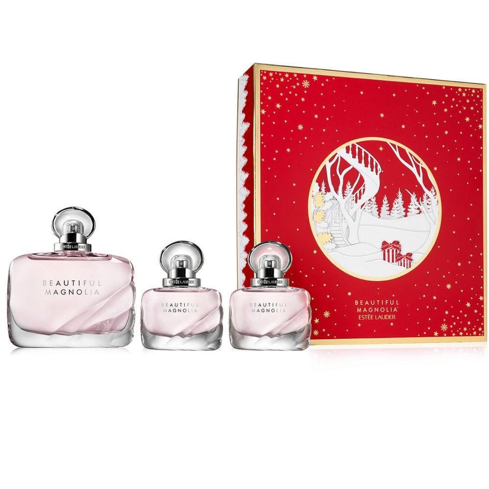 ESTEE LAUDER 3pc BEAUTIFUL MAGNOLIA EDP GIFT SET